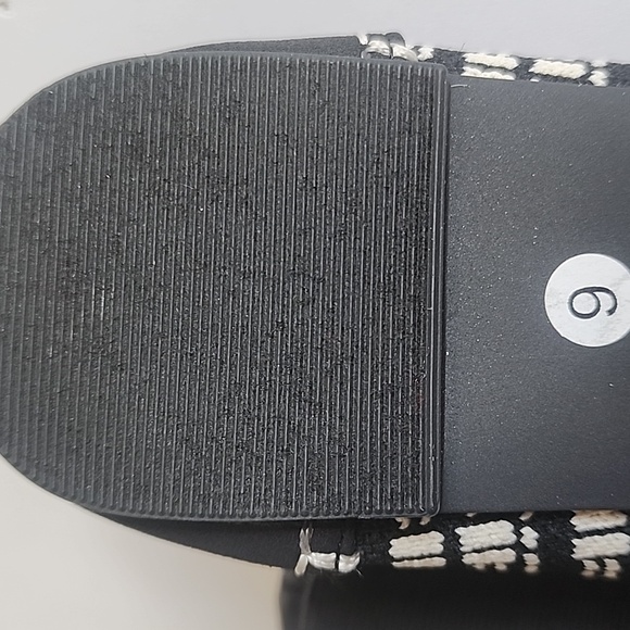 MIA Plaid Black and Cream Women's Loafers - Picture 3 of 6